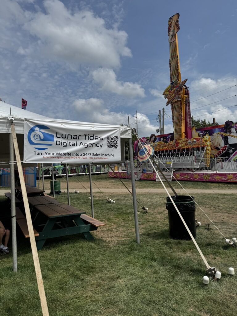 2025 Strongsville Homecoming Festival Sponsor Lunar Tides Digital Agency