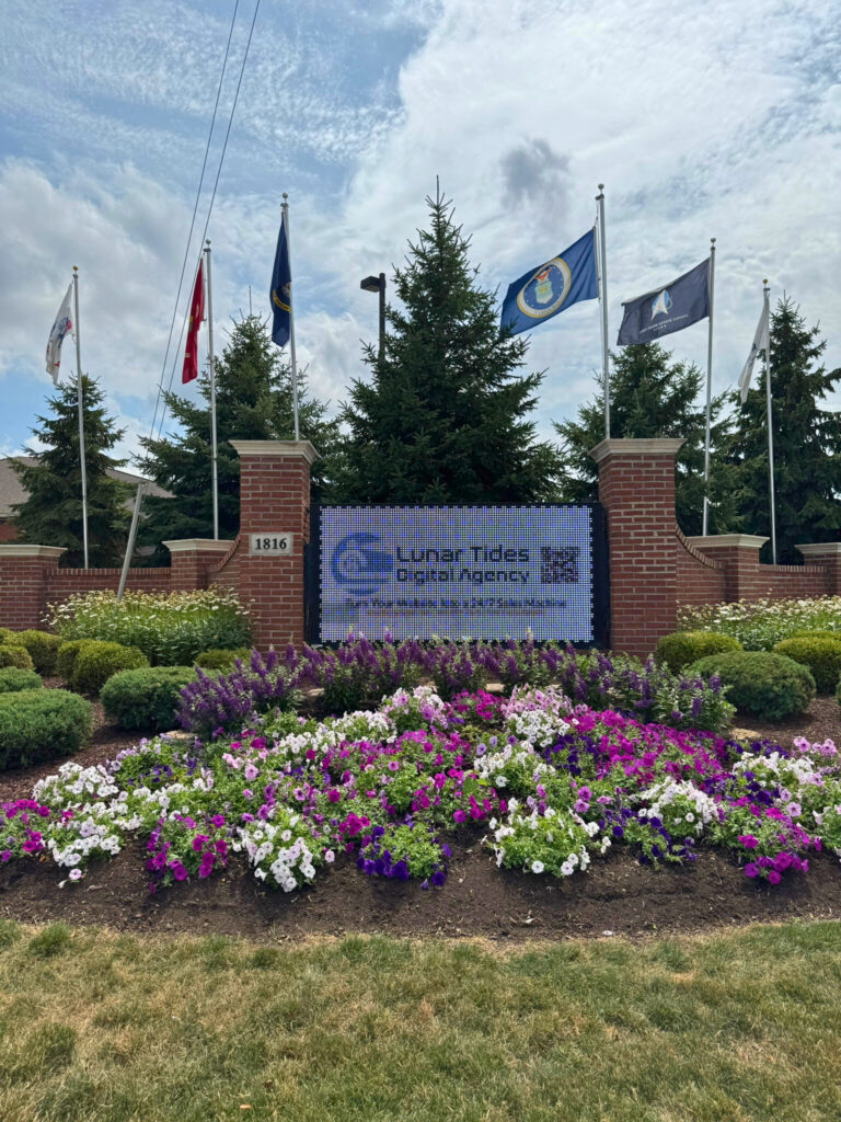 Lunar Tides Digital Agency Strongsville Homecoming Sponsor 2025