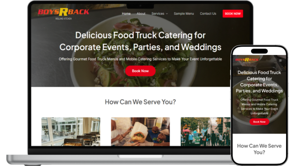 Lunar Tides Digital Agency built the Boys R Back website