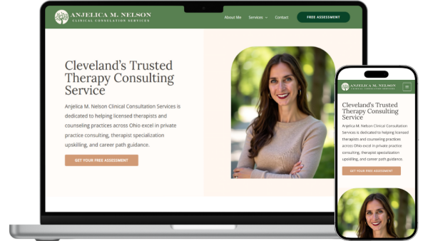 Lunar Tides Digital Agency has built the website for AMN Consultations