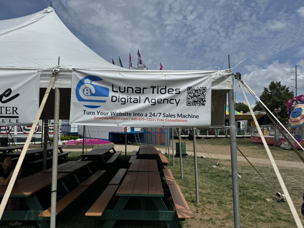 Lunar Tides Digital Agency is a 2025 Strongsville Homecoming Festival Sponsor
